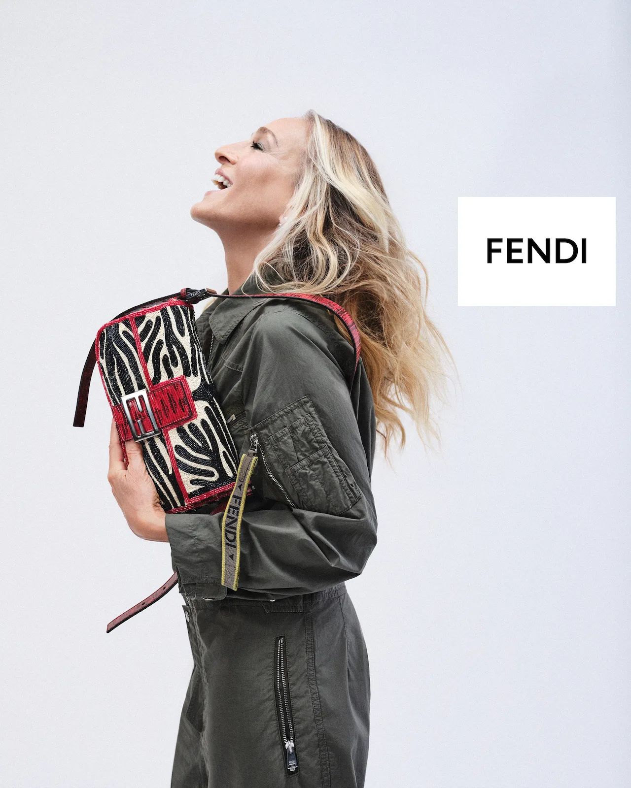 Sarah Jessica Parker trong chiến dịch Fendi Baguette