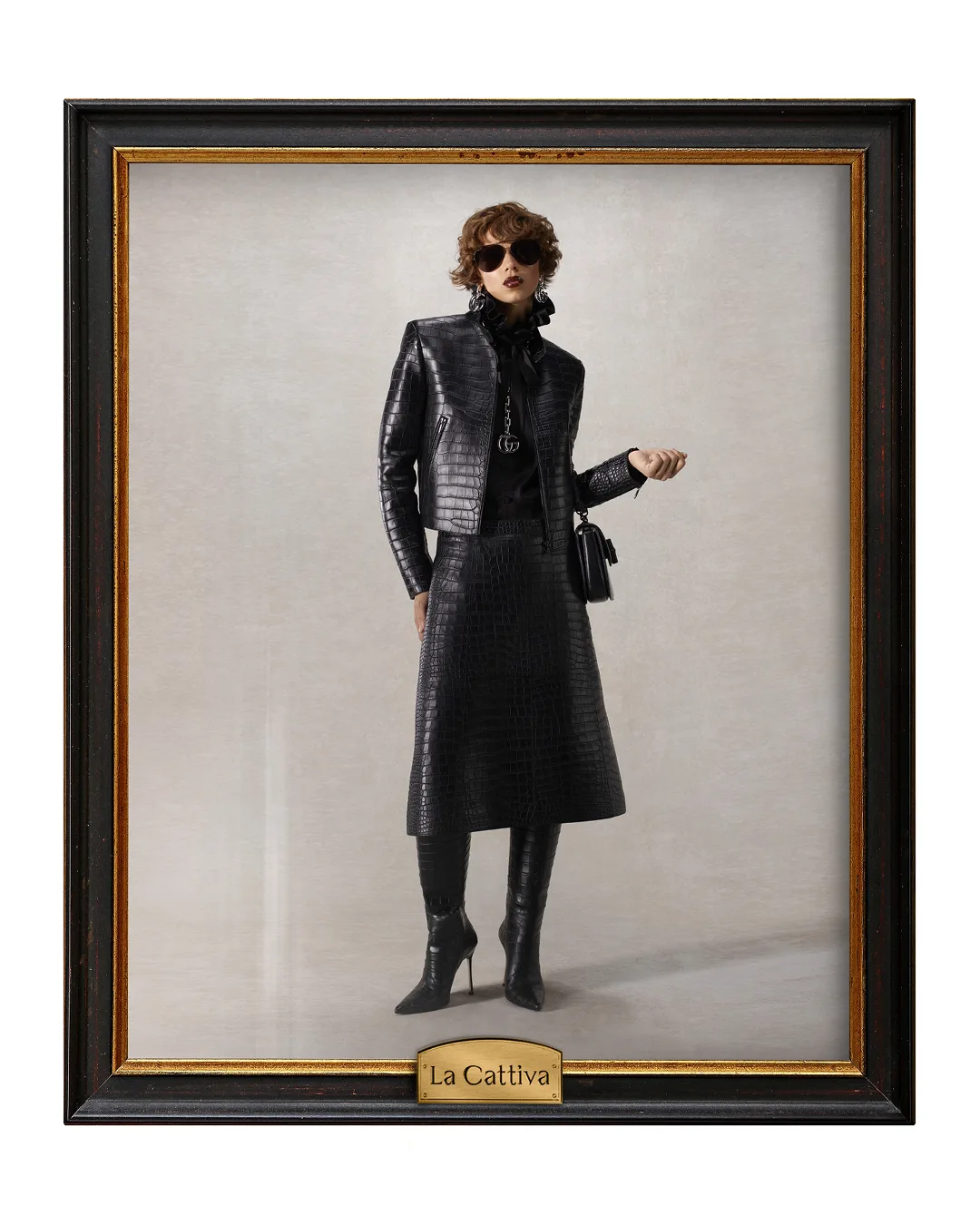 bản phối da bộ sưu tập Gucci La Famiglia