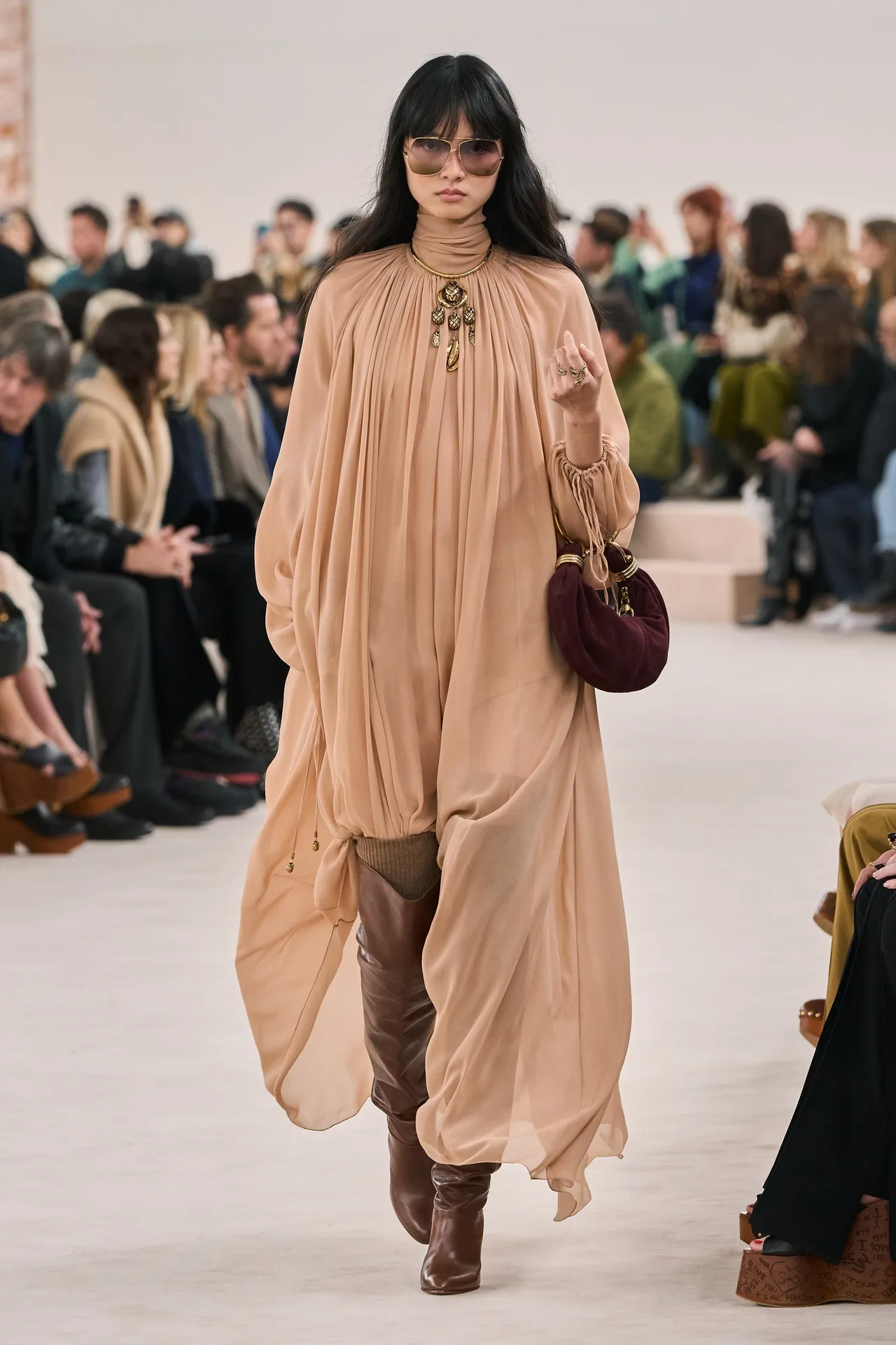 đầm maxi thời trang boho