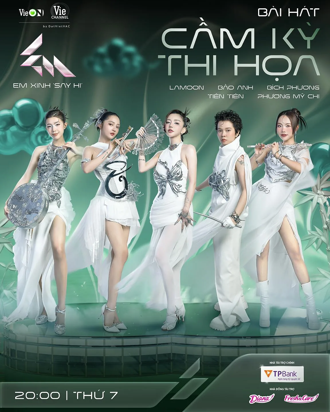 Trang phục của đội Kim Cương giao thoa giữa yếu tố truyền thống và phong cách vị lai