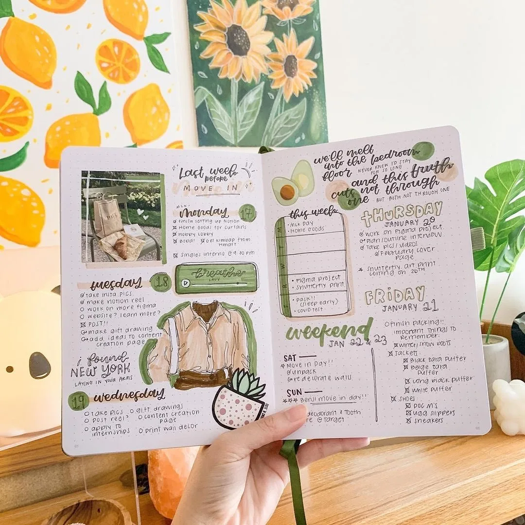 bullet journals tiktok