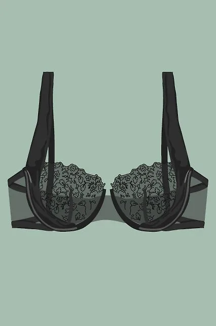 Áo ngực cúp ngang Balconette bra - elle vn