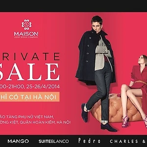 Maison Private Sale: Chỉ có tại Hà Nội