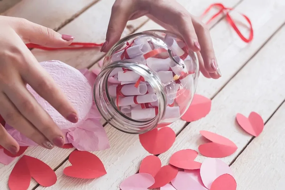 Date Night Jar hũ ý tưởng hẹn hò tình yêu