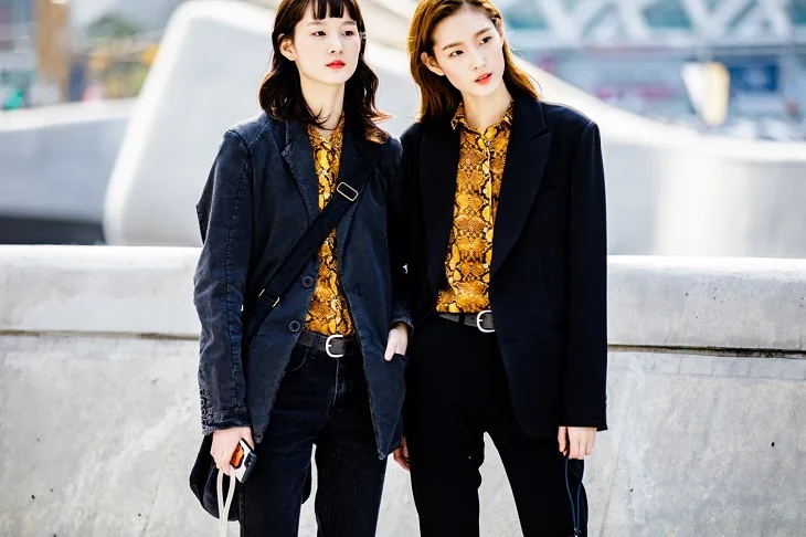 elle việt nam thời trang đường phố tuần lễ thời trang Seoul 2019 16