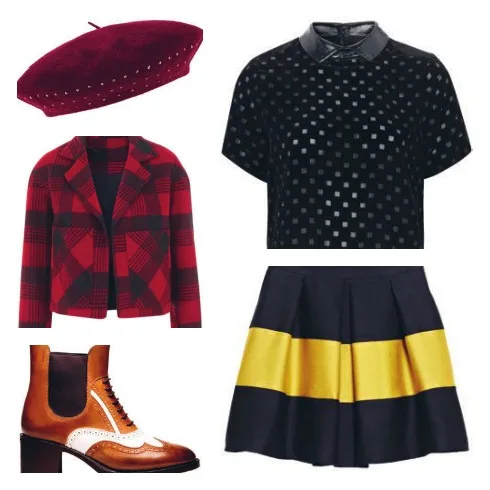 Diện với: Áo thun Topshop 1.599.000 VNĐ Áo khoác Topshop 2.199.000 VNĐ Mũ Accessorize 605.000 VNĐ Giày Bally