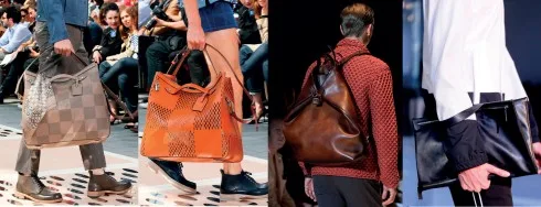 Từ trái qua: Louis Vuitton, Louis Vuitton, Gucci, Jil Sander