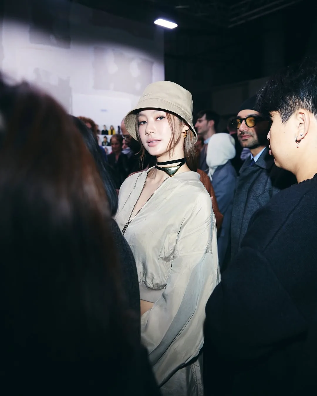 Namtan Tipnaree tại show Prada Thu Đông 2026