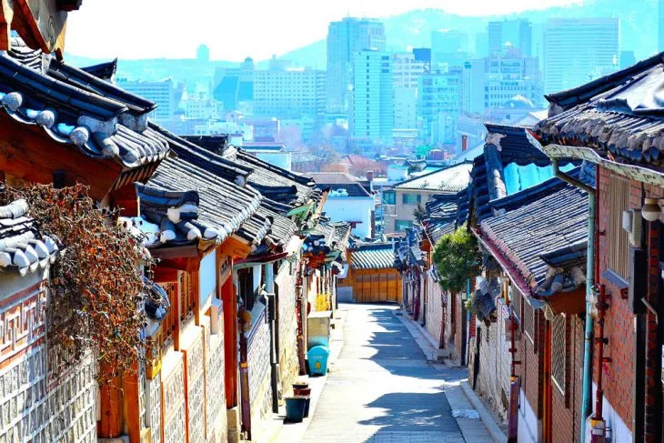 Du lich Han Quoc Thong dong o lang co Bukchon Hanok 1 Du lich Han Quoc Thong dong o lang co Bukchon Hanok 1