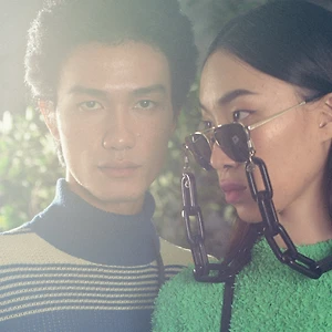 bộ ảnh thời trang xanh gucci off the grid