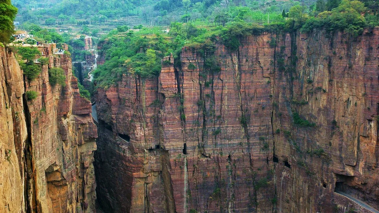 đường hầm guoliang china