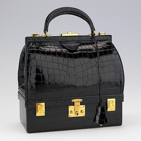 Túi xách vintage Mallette của Hermès được sản xuất từ thập niên 1950 Túi xách vintage Mallette của Hermès được sản xuất từ thập niên 1950
