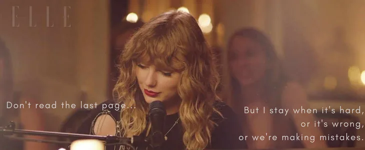 New Year's day - Taylor Swift Reputation