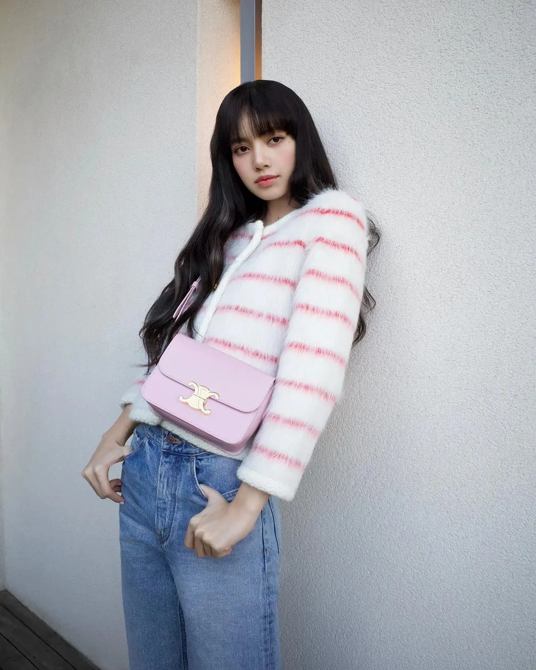 Lisa túi đeo chéo pastel