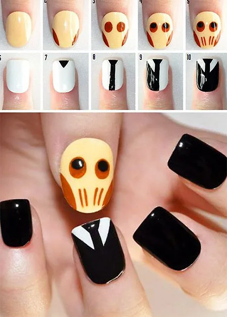 12-Easy-Step-By-Step-Halloween-Nail-Art-Tutorials-For-Beginners-Learners-2014-5