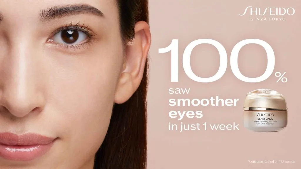 Sản phẩm kem mắt Shiseido giúp vùng da quanh mắt mịn màng. Sản phẩm kem mắt Shiseido giúp vùng da quanh mắt mịn màng.