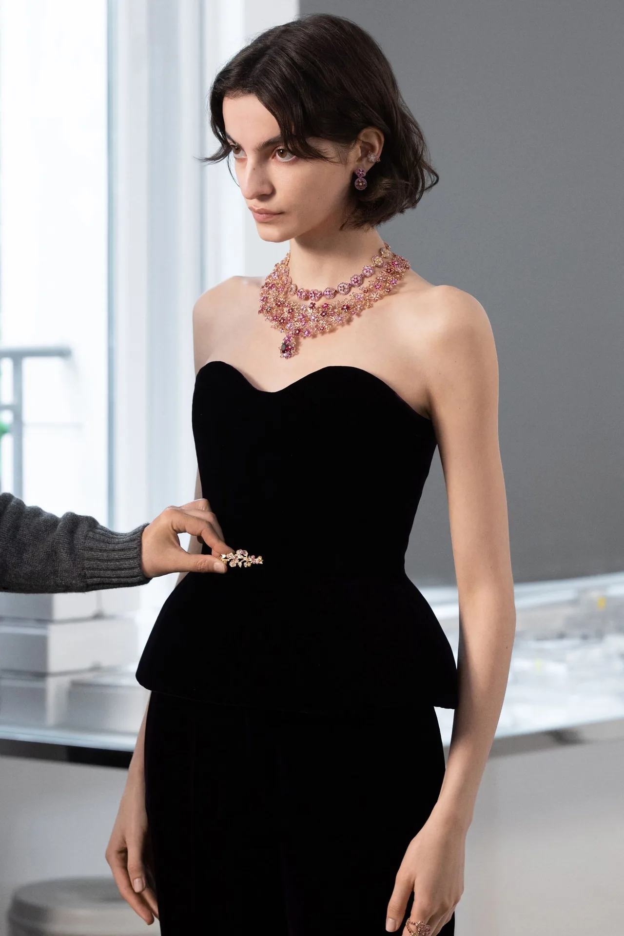 vòng hồng ngọc dior