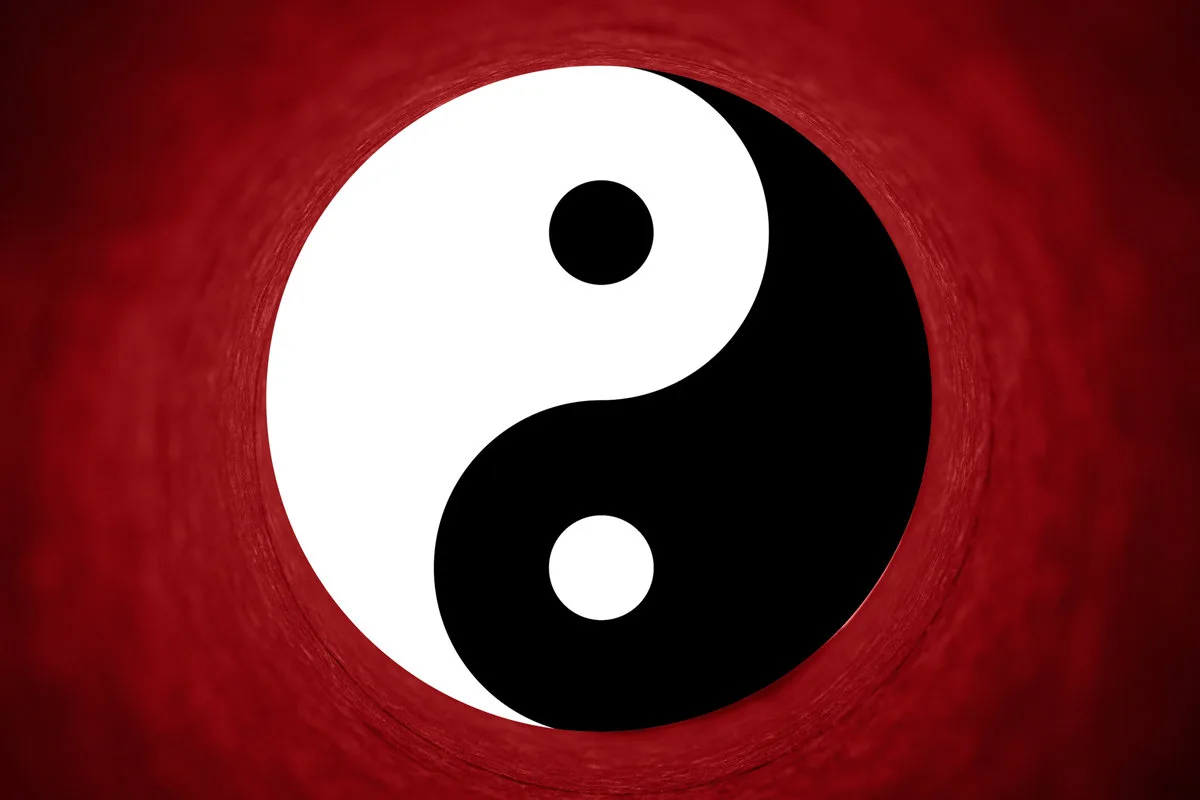 vòng tròn âm dương