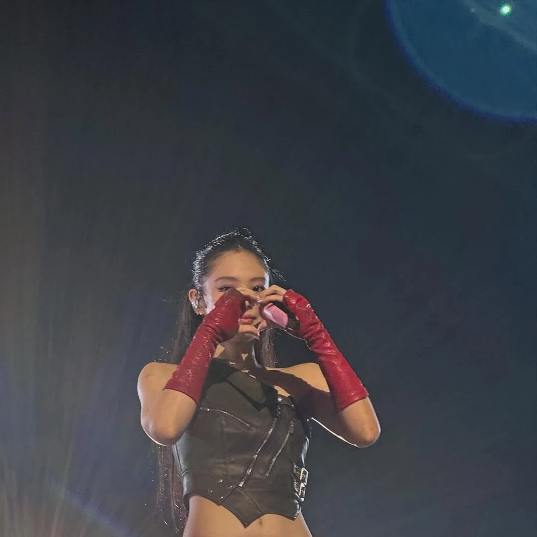 Jennie trên sân khấu