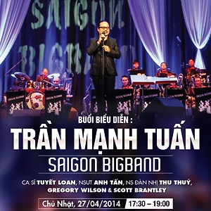 Gặp lại Trần Mạnh Tuấn trong “Buổi tiệc Jazz” tại Crescent Mall