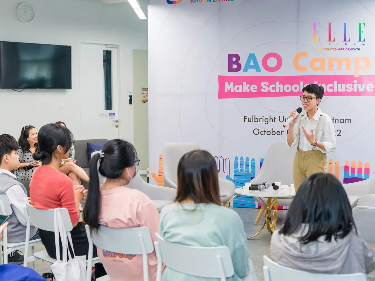 xã hội Kha tại BAO Camp kha phục vụ cộng đồng