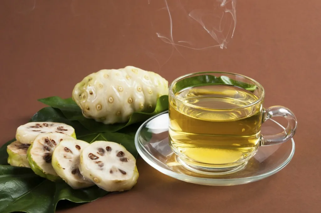 Thức uống từ trái nhàu mang nhiều lợi ích về sức khoẻ. Ảnh: Meganoni. Thức uống từ trái nhàu mang nhiều lợi ích về sức khoẻ. Ảnh: Meganoni.