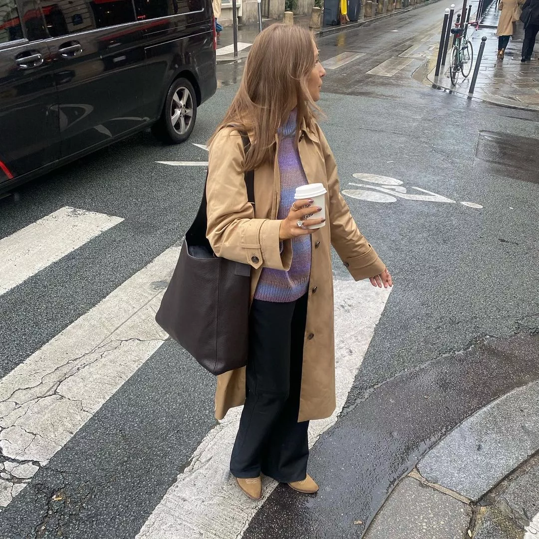 kết hợp của tím lavender và màu beige