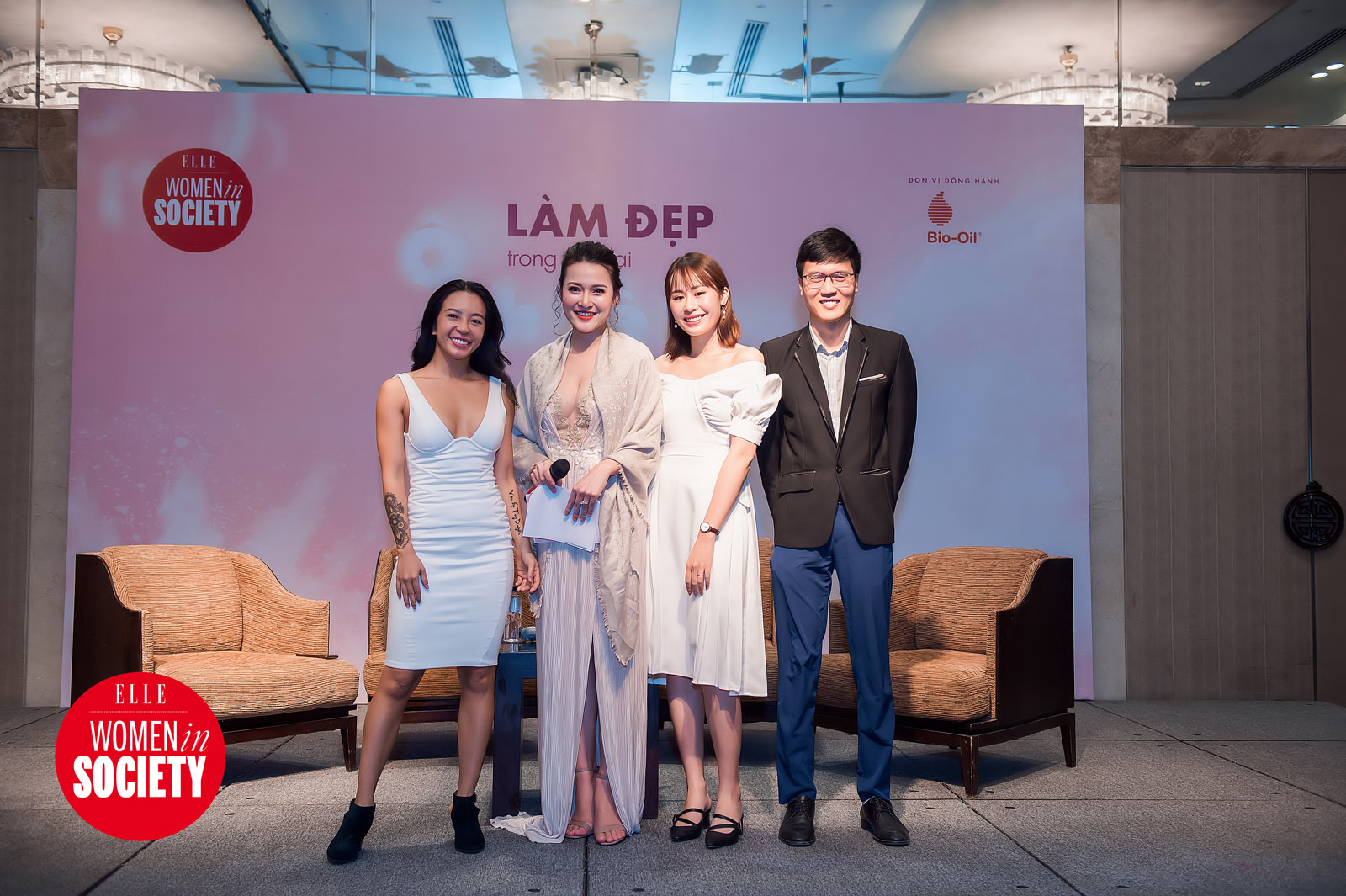 khách mời tại sự kiện elle women in society tháng 12