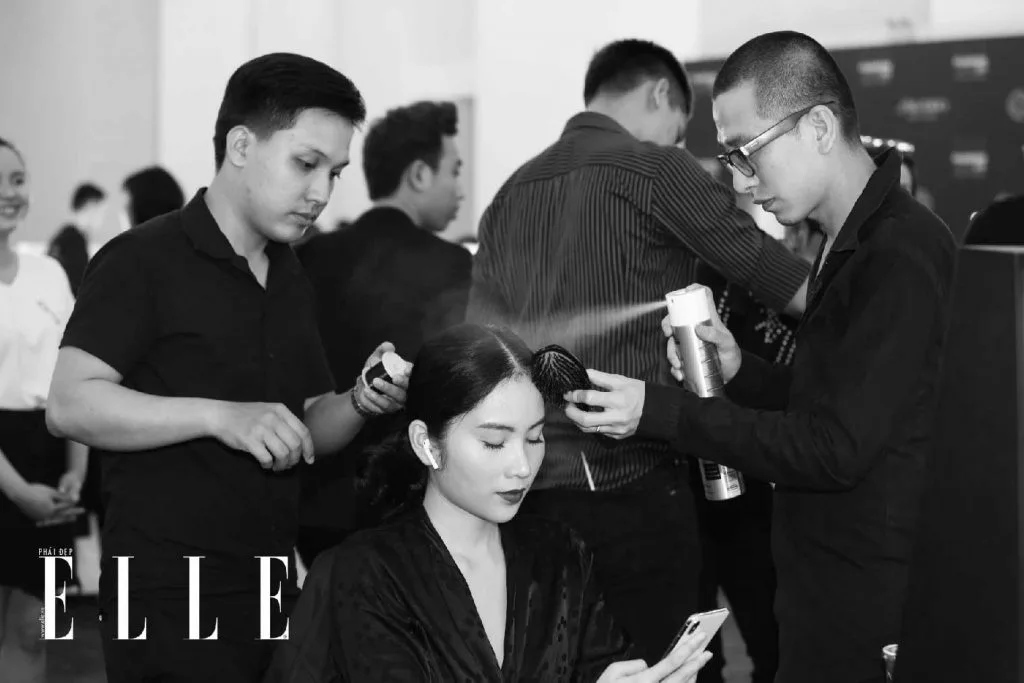 elle fashion journey 2018 hậu trường làm tóc elle fashion journey 2018 hậu trường làm tóc
