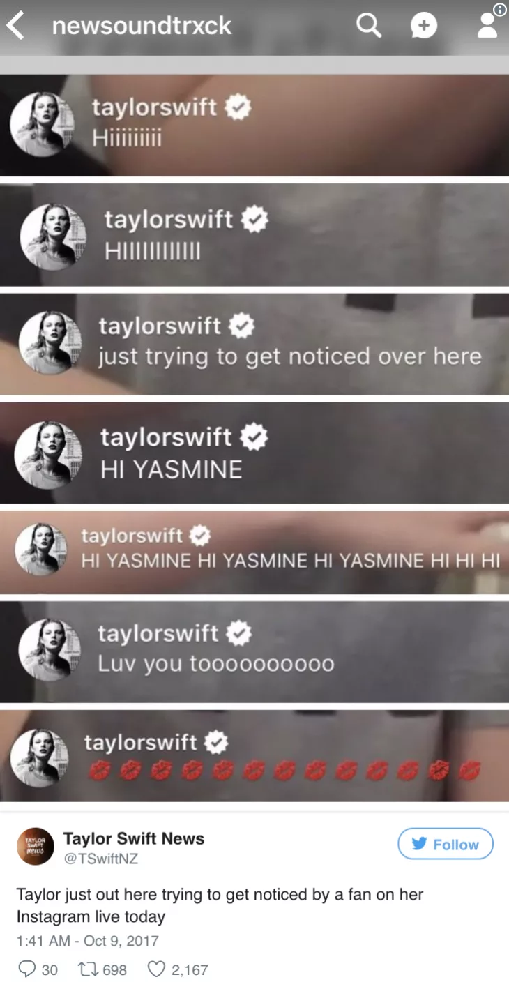 Taylor Swift ra mắt ứng dụng xã hội The Swift Life - ELLE Việt Nam