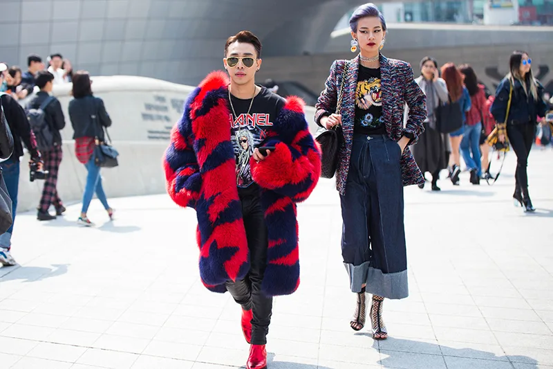 Đâu là màu tóc nổi bật nhất Seoul Fashion Week FW17?