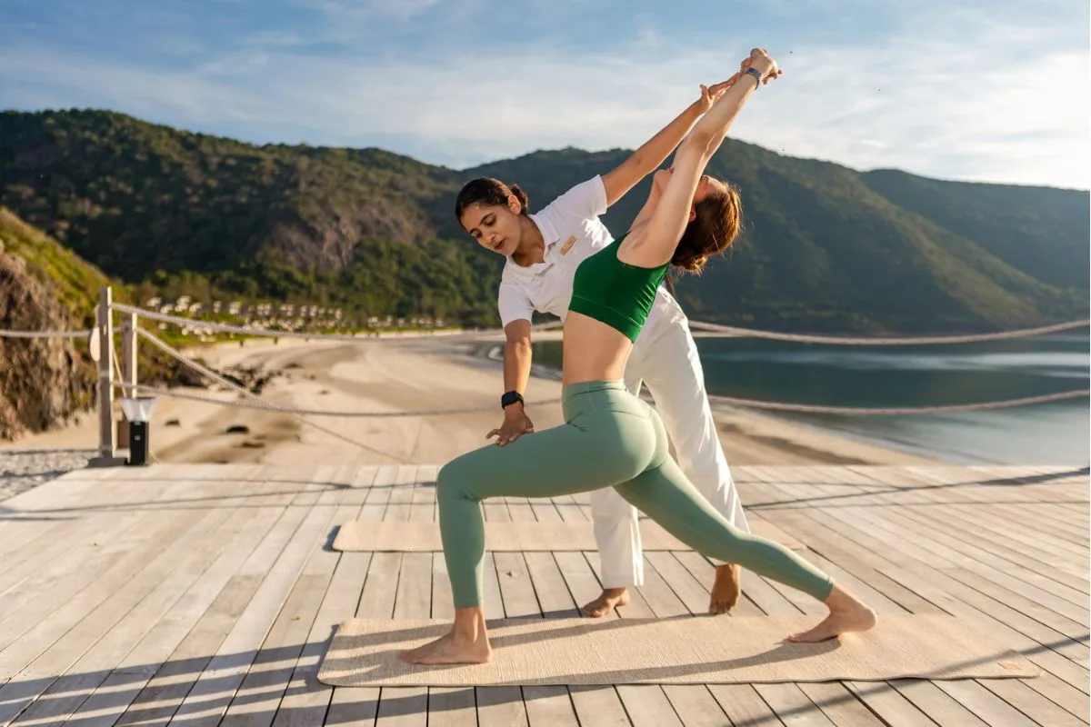 Hoạt động yoga tại khu nghỉ dưỡng Six Senses Côn Đảo