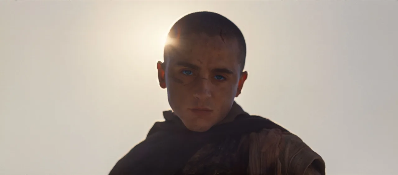 Nam diễn viên Timothée Chalamet thủ vai Paul Atreides trong bộ phim Dune: Hành tinh cát phần 3