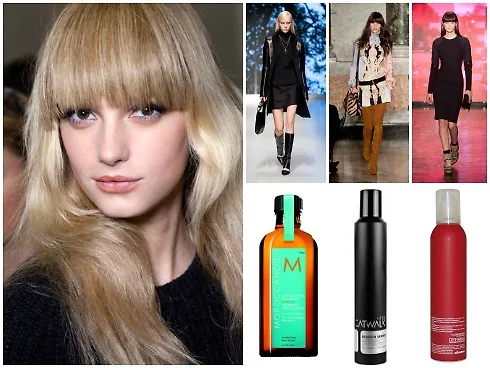 1. Dầu dưỡng tóc MOROCCANOIL 2. Kem bọt tạo và giữ sóng DAVINES 3. Xịt sương giữ nếp nhẹ TIGI