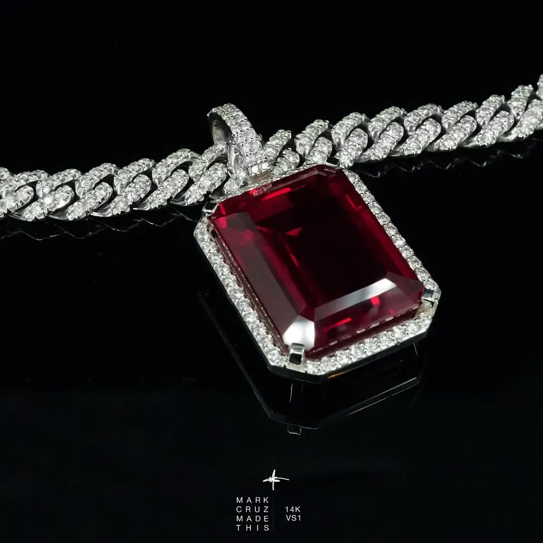 hồng ngọc emerald cut 48,9 carat