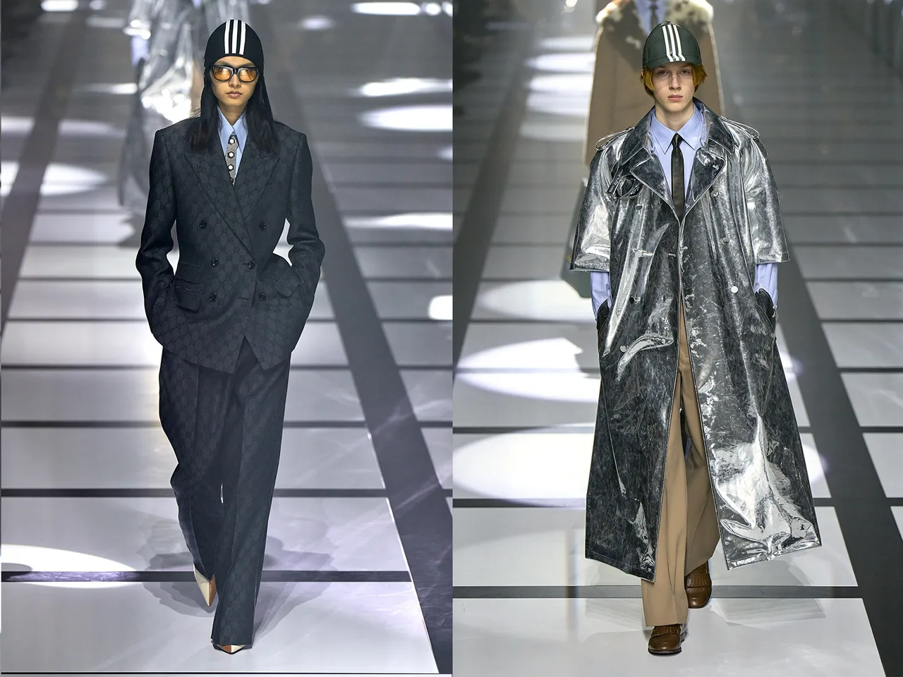 gucci adidas thu đông 2022 look 26 27