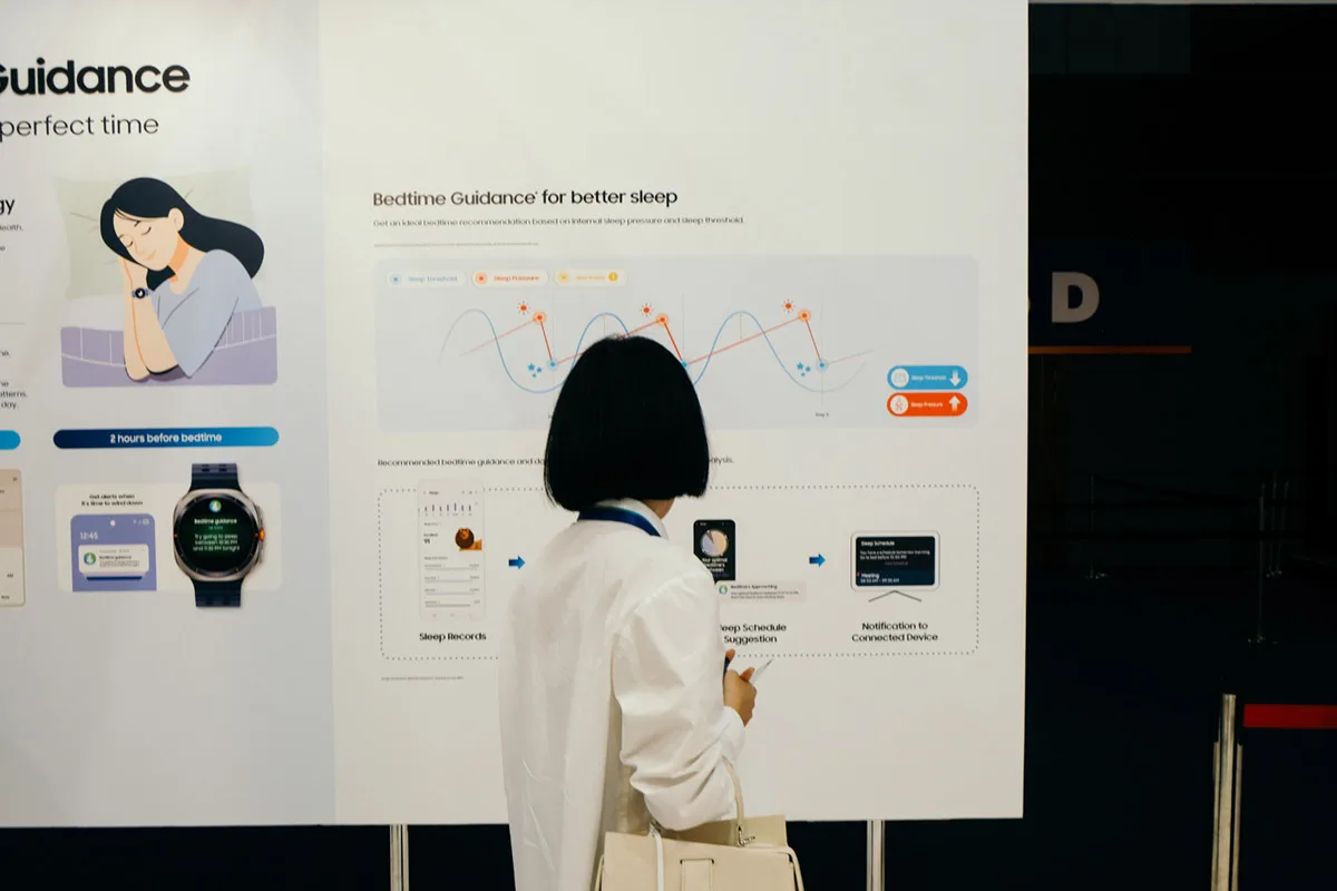 Galaxy Watch8 thiết bị phân tích thay đổi cơ thể phụ nữ