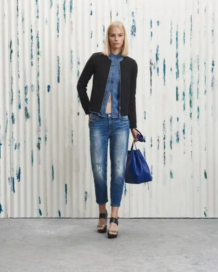 thoi trang hang hieu Y - Armani Exchange denim - elle man 7