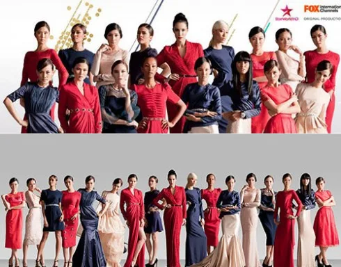 16 thí sinh của Asia's Next Top Model cùng host của chương trình năm nay
