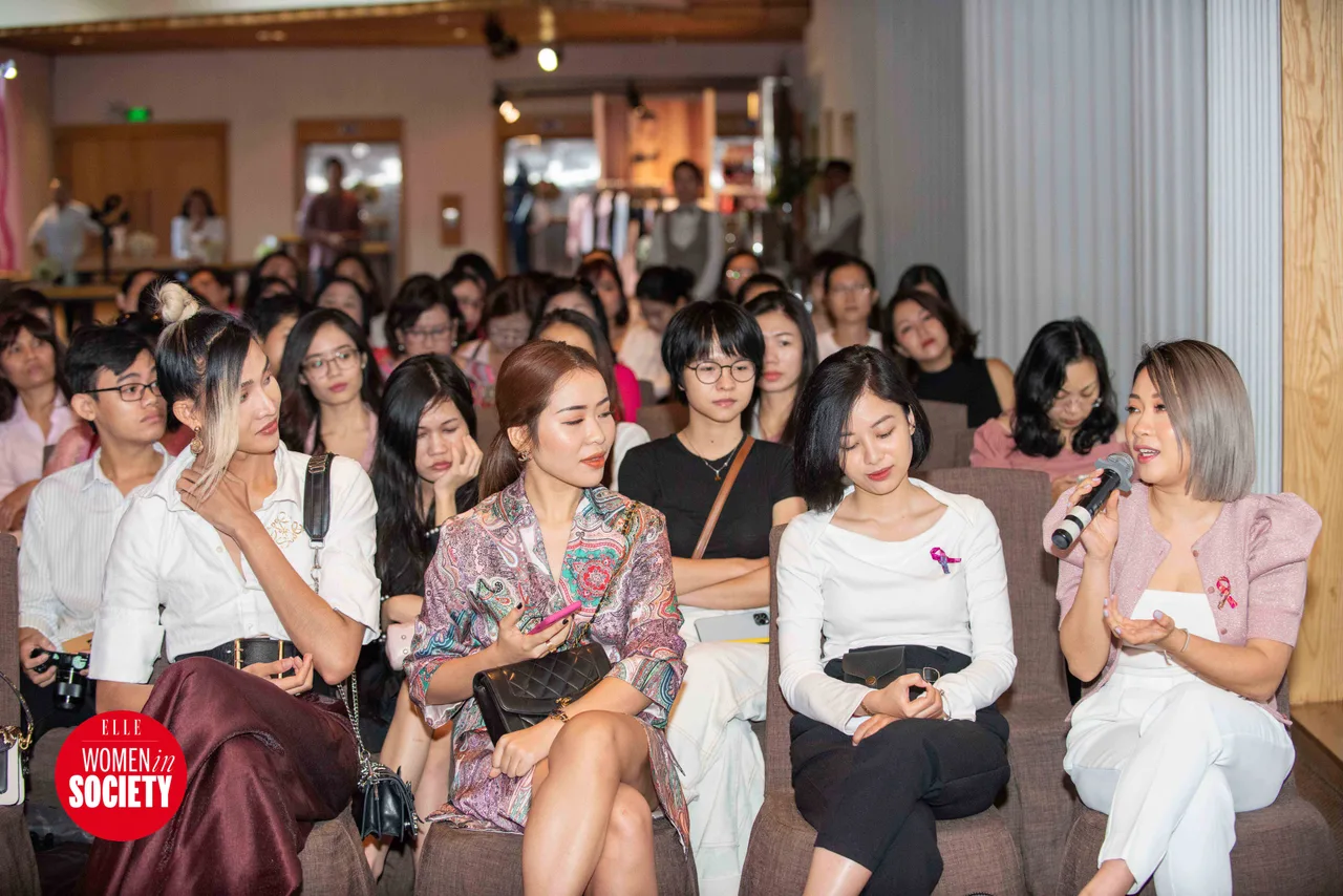 Dạ Miêu chia sẻ trong elle women in society 2019