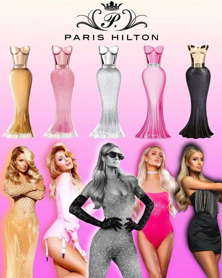 bộ sưu tập nước hoa của Paris Hilton bộ sưu tập nước hoa của Paris Hilton