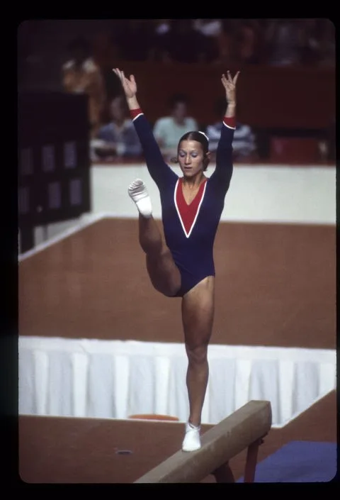 VĐV thể thao Mỹ Debra Wilcox trong thế vận hội tại Montreal, 1976.
