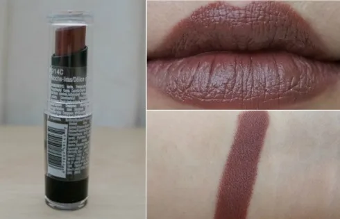Wet N Wild Lipstick Mochalicious