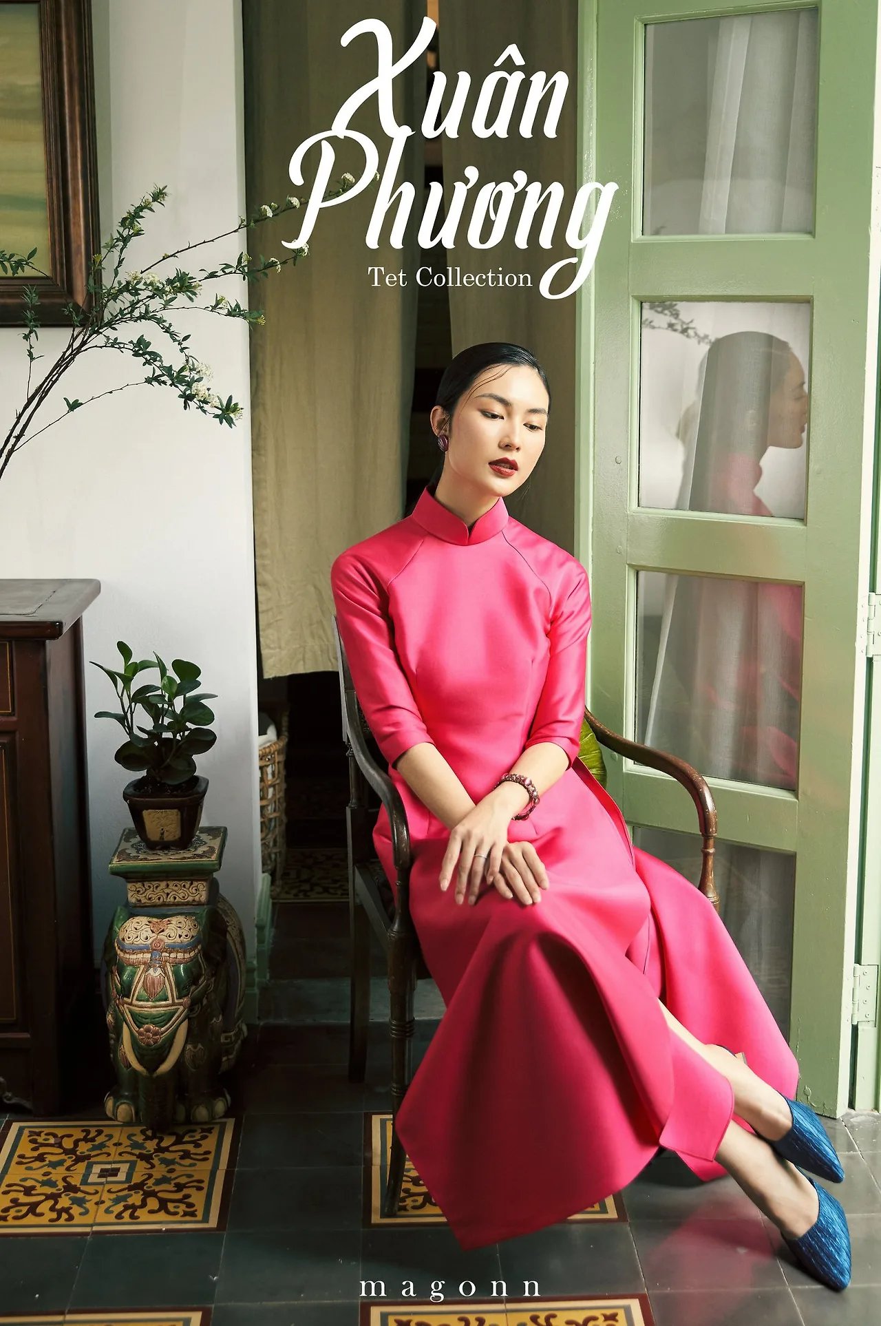 áo dài tết 2020 magonn lê phổ