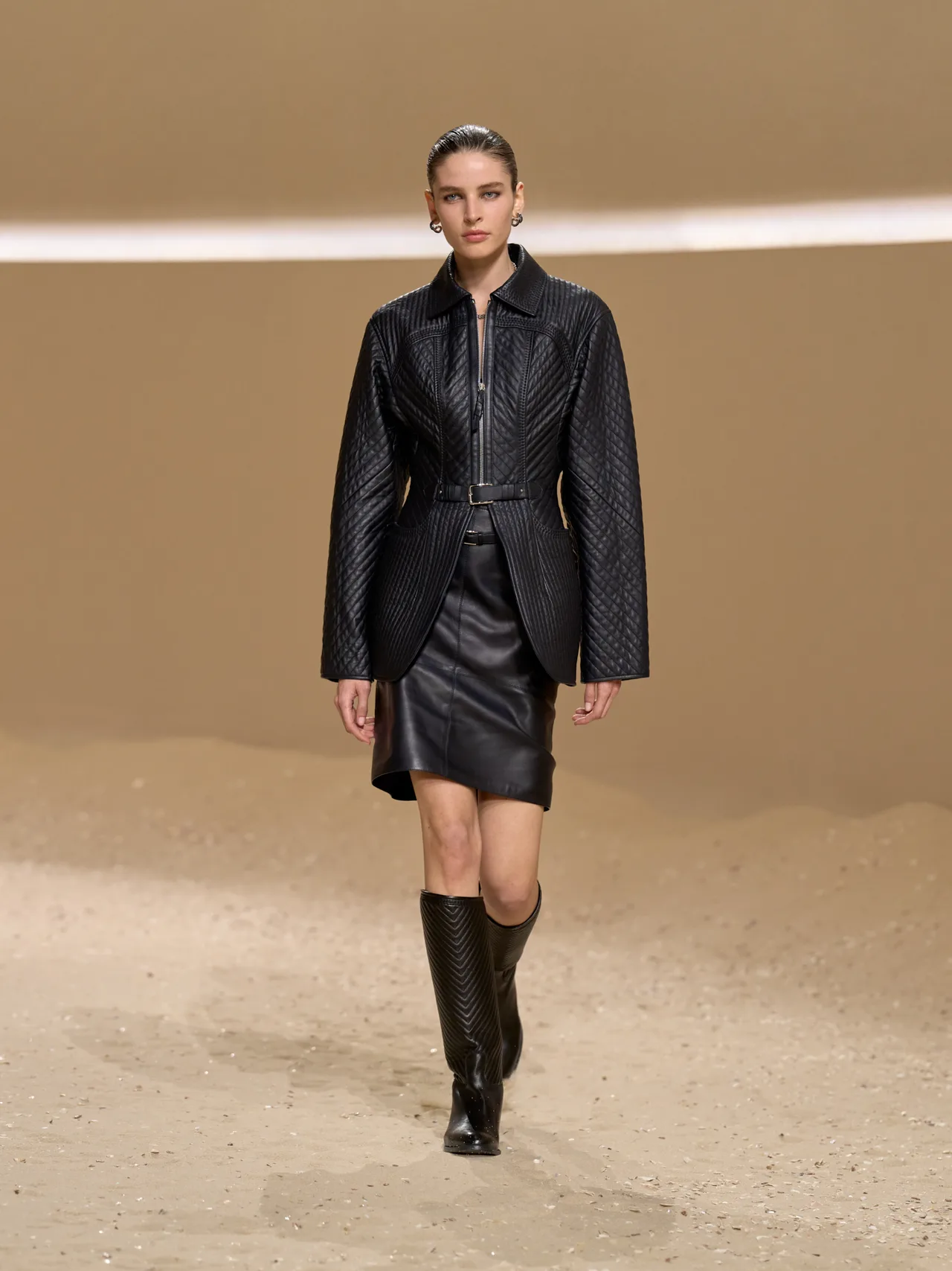 áo khoác da Hermès