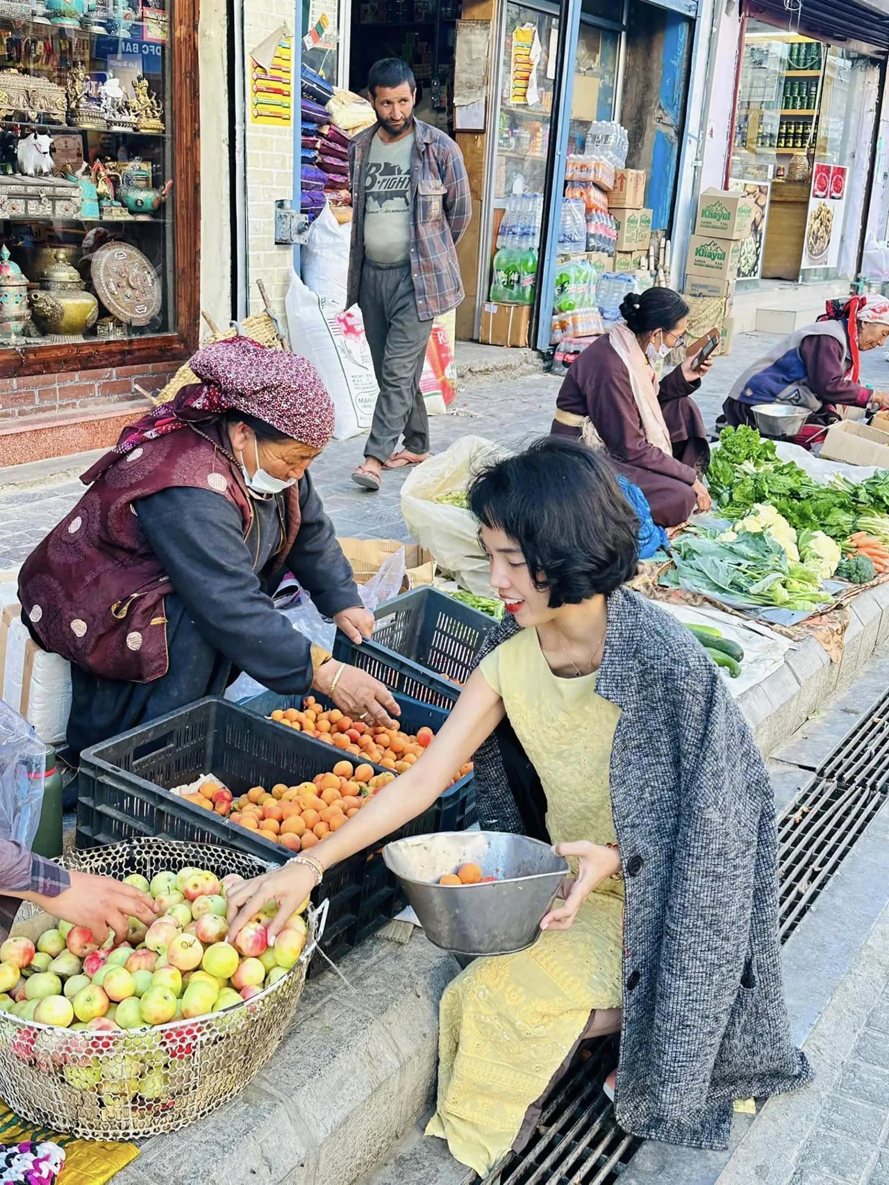 ladakh chợ trung tâm leh ladakh chợ trung tâm leh