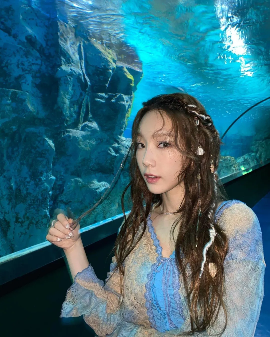 Taeyeon phụ kiện tóc