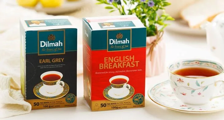 Dòng trà cao cấp Dilmah Gourmet Tea bao gồm các loại trà phổ biến Earl Grey, Irish Breakfast, Darjeeling, English Breakfast… Dòng trà thảo mộc cao cấp Dilmah Gourmet