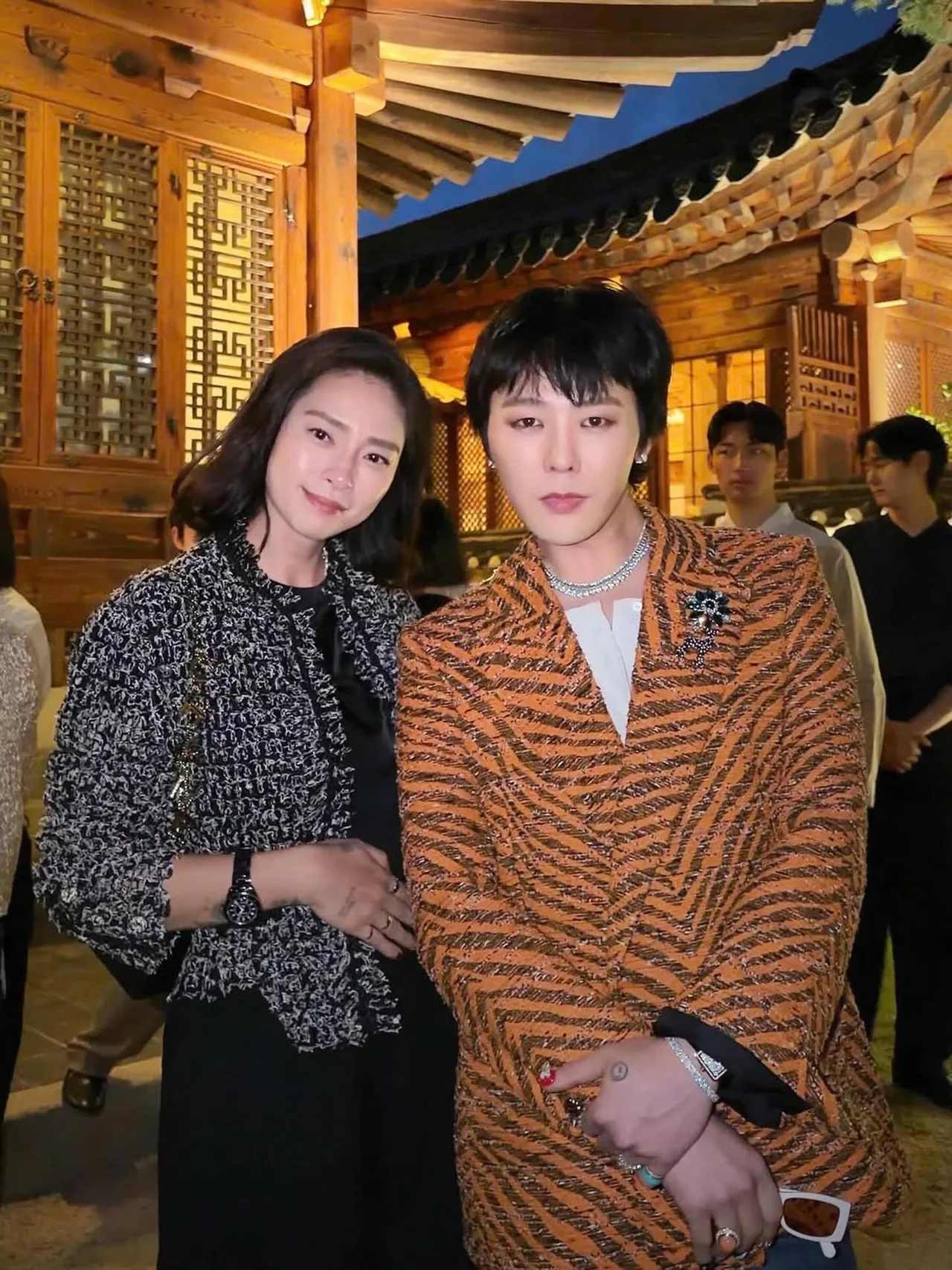 Ngô Thanh Vân và G-DRAGON tại Pre-Dinner Chanel Metier d'Art
