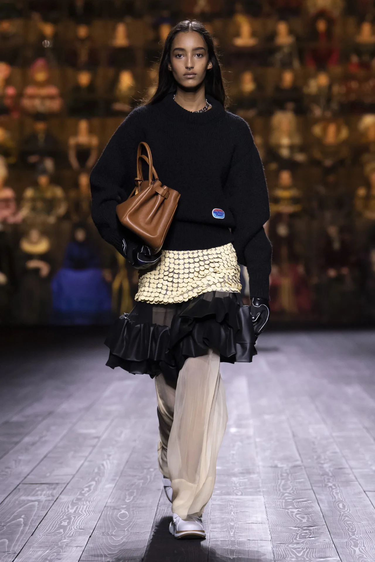 bst louis vuitton thu đông 2020 look 14